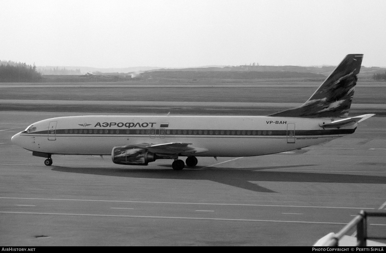 Aircraft Photo of VP-BAH | Boeing 737-4M0 | Aeroflot | AirHistory.net #190186