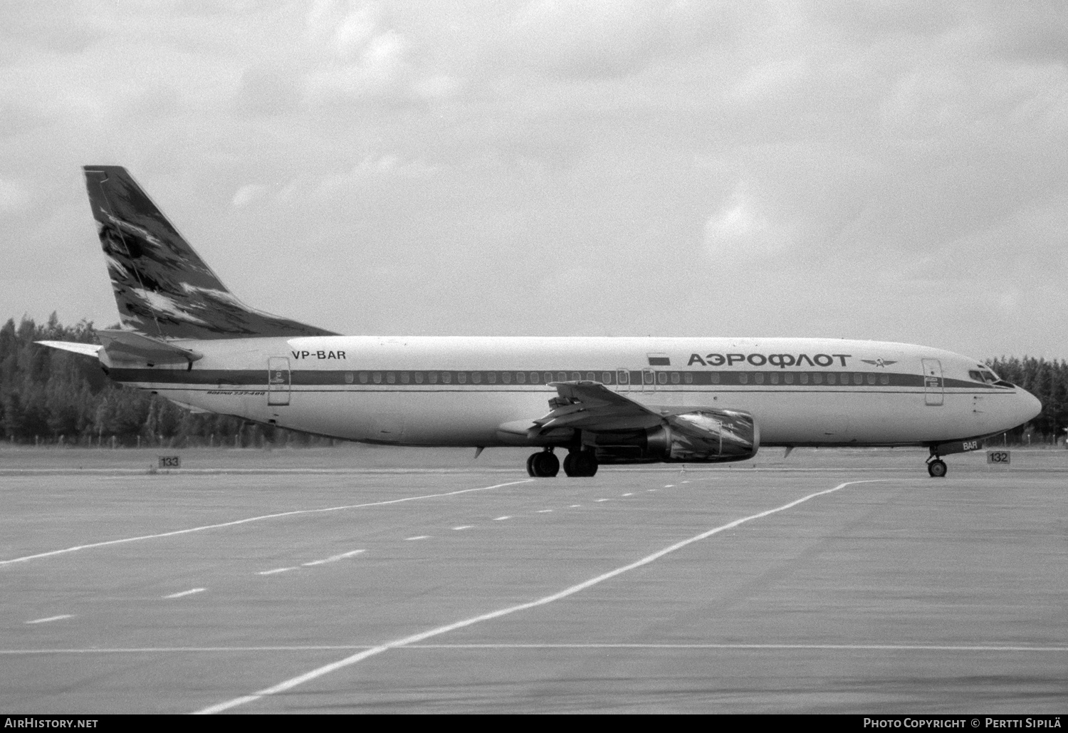 Aircraft Photo of VP-BAR | Boeing 737-4M0 | Aeroflot | AirHistory.net #190194