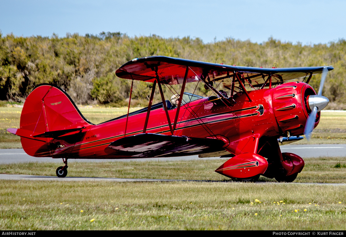 Aircraft Photo of VH-YRB | Waco YMF-5C | AirHistory.net #190199