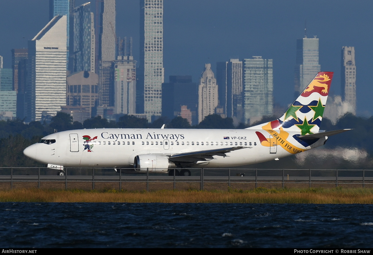 Aircraft Photo of VP-CKZ | Boeing 737-36E | Cayman Airways | AirHistory.net #190202