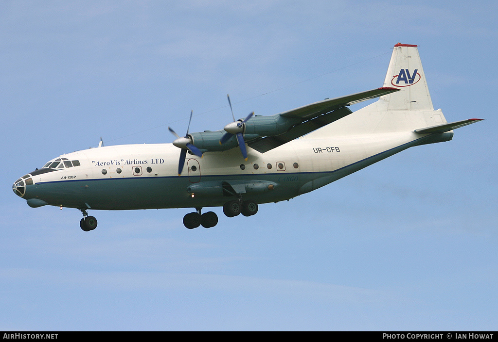 Aircraft Photo of UR-CFB | Antonov An-12BP | AeroVis Airlines | AirHistory.net #190206