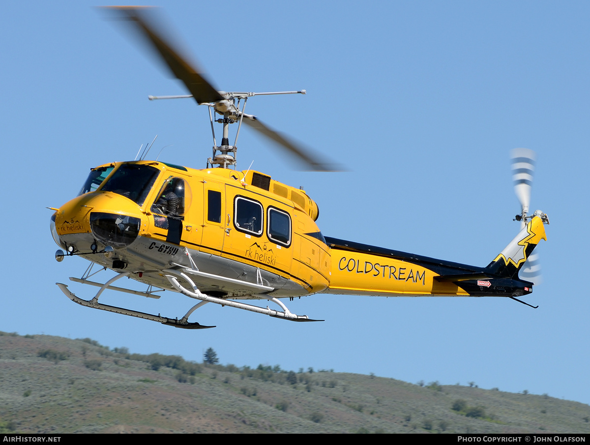 Aircraft Photo of C-GYHU | Bell 205A | Coldstream Helicopters | AirHistory.net #190243