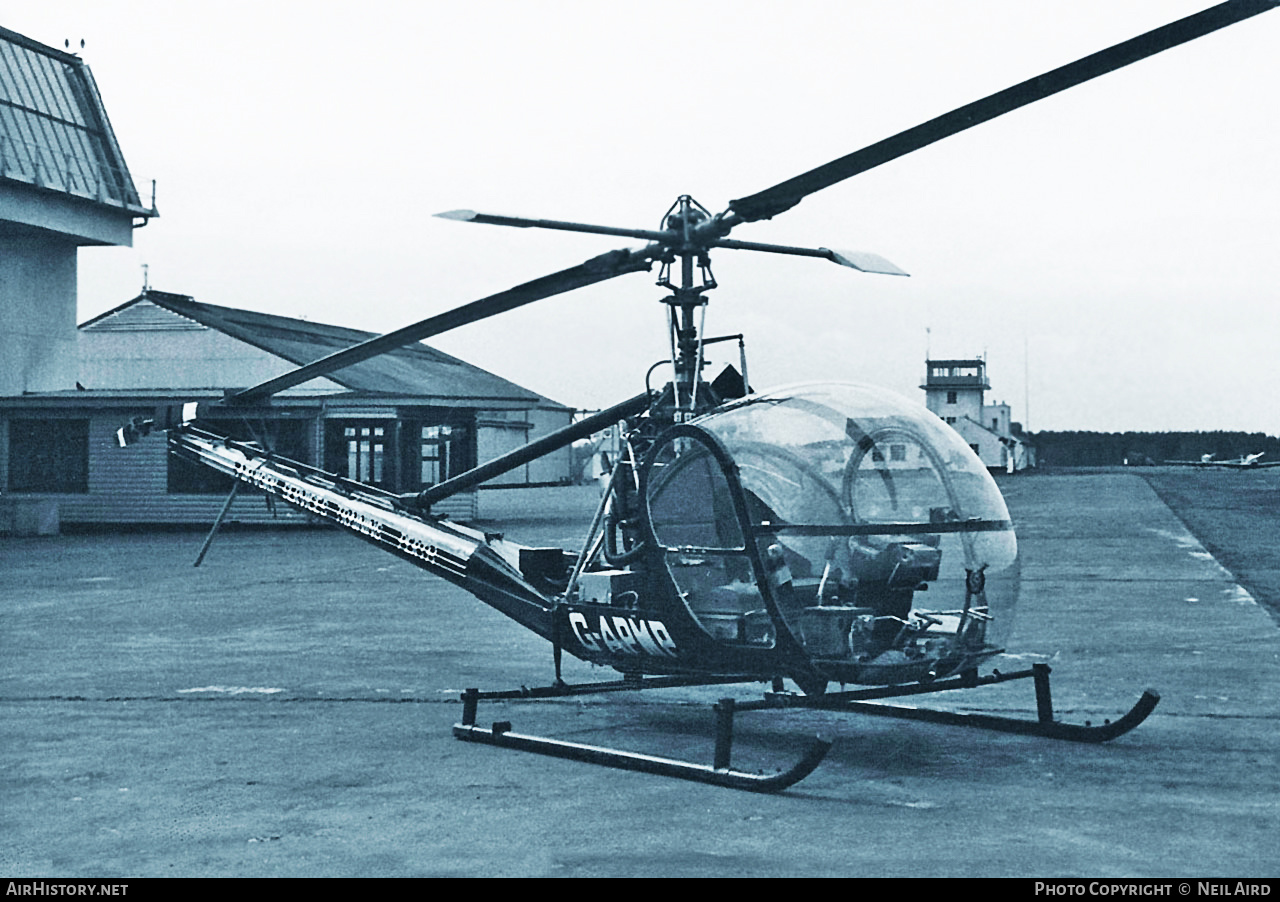 Aircraft Photo of G-APMP | Hiller UH-12C | Airwork Services Training - AST | AirHistory.net #190255