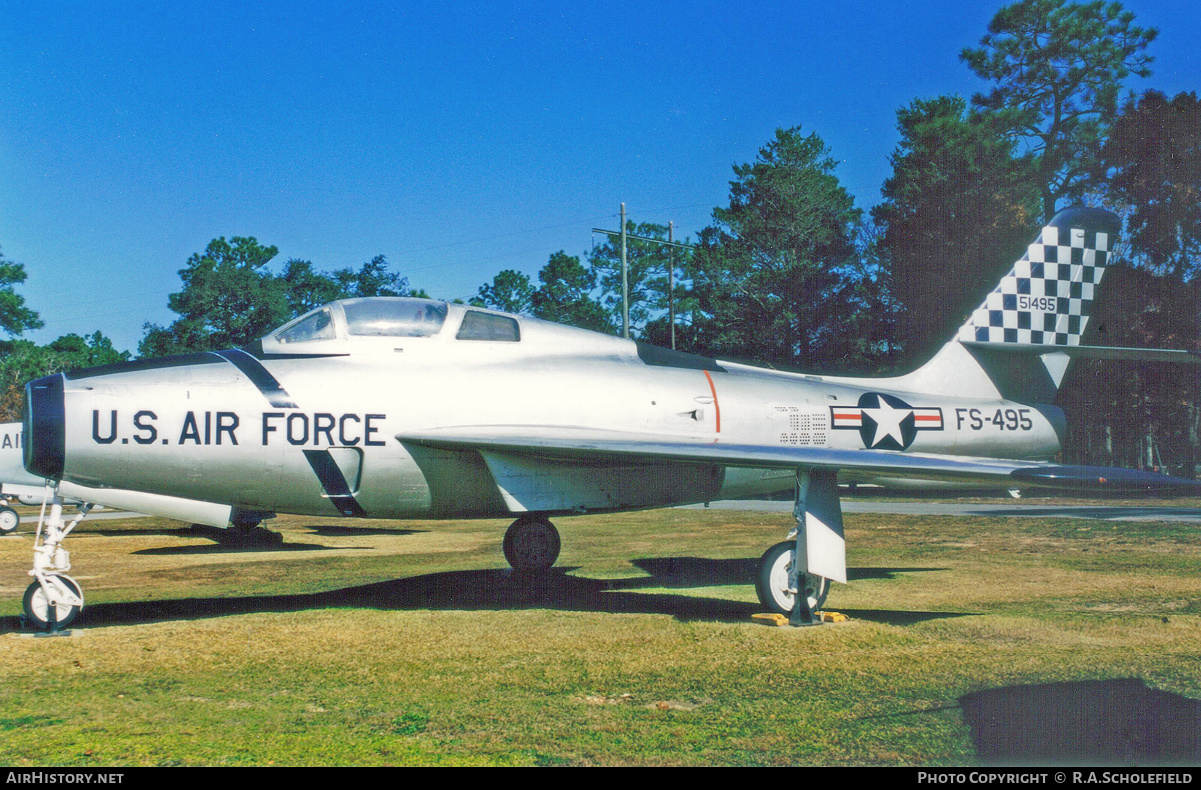 Aircraft Photo of 51-9495 / 51495 | Republic F-84F Thunderstreak | USA - Air Force | AirHistory.net #190257