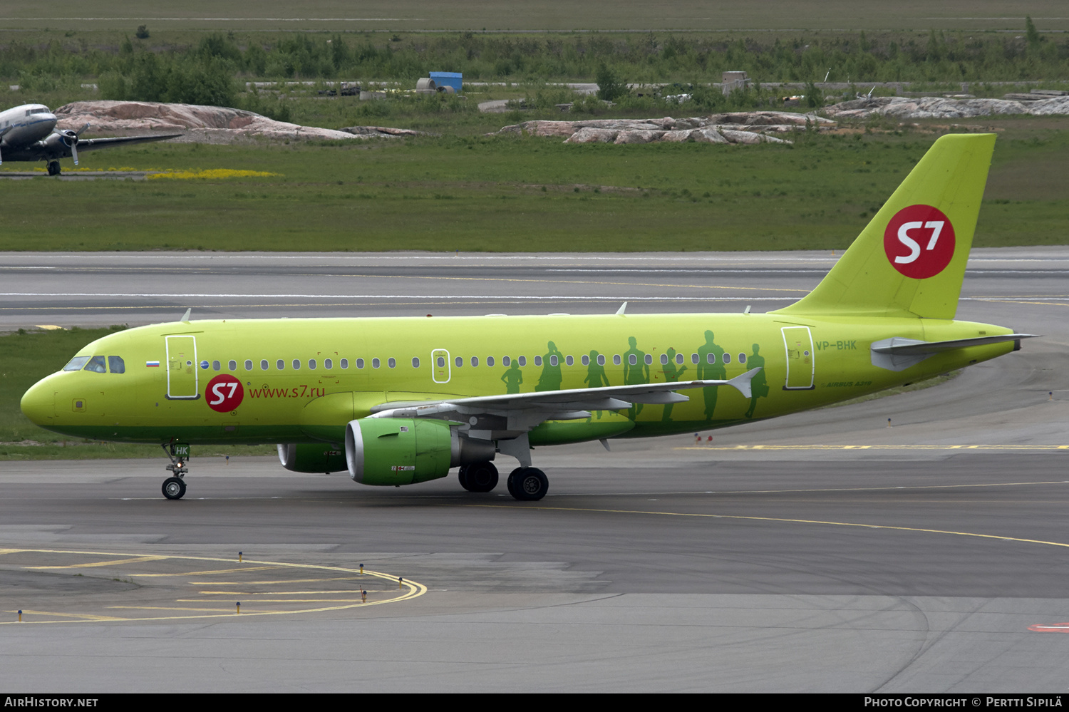 Aircraft Photo of VP-BHK | Airbus A319-114 | S7 Airlines | AirHistory.net #190265