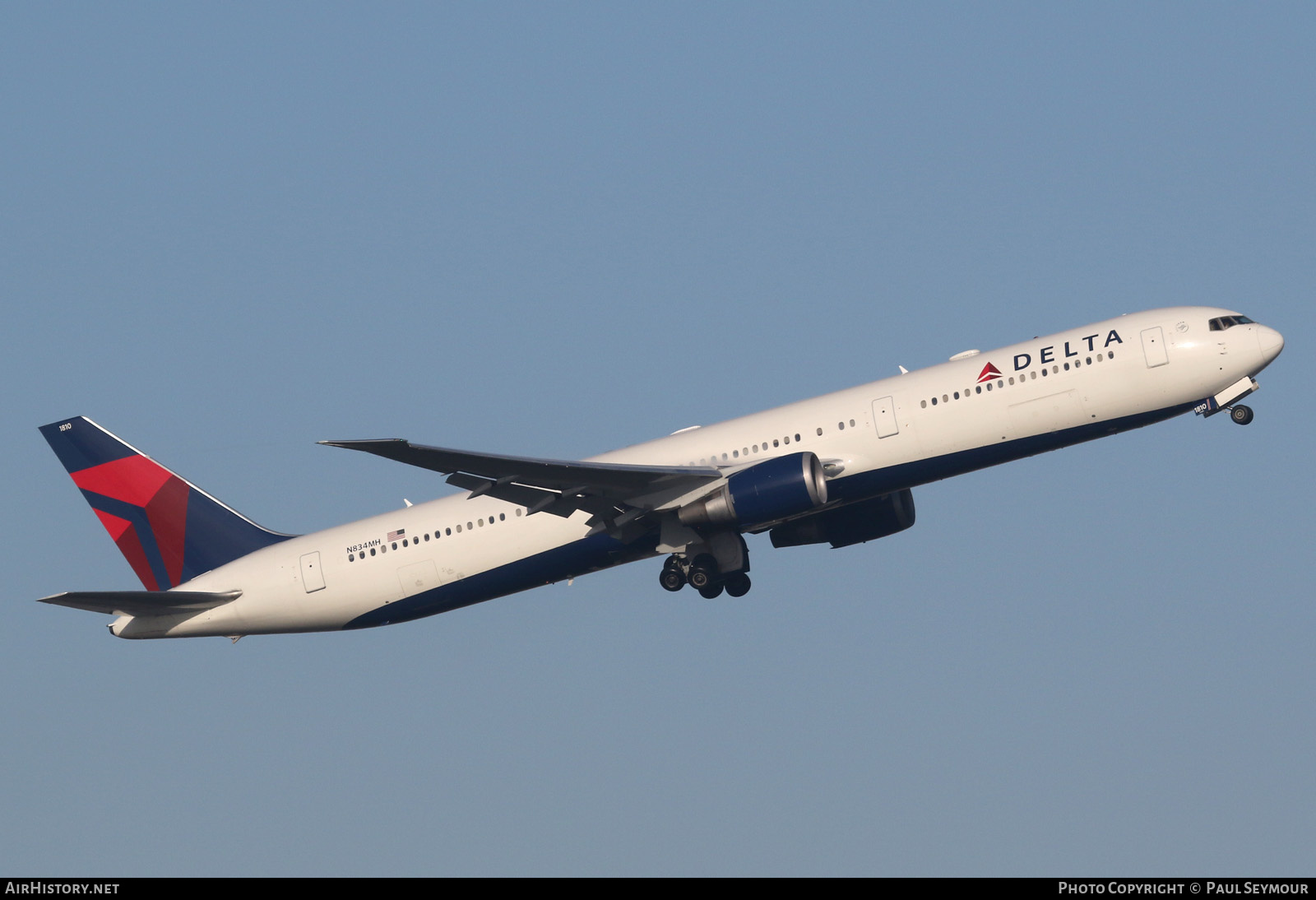 Aircraft Photo of N834MH | Boeing 767-432/ER | Delta Air Lines | AirHistory.net #190267