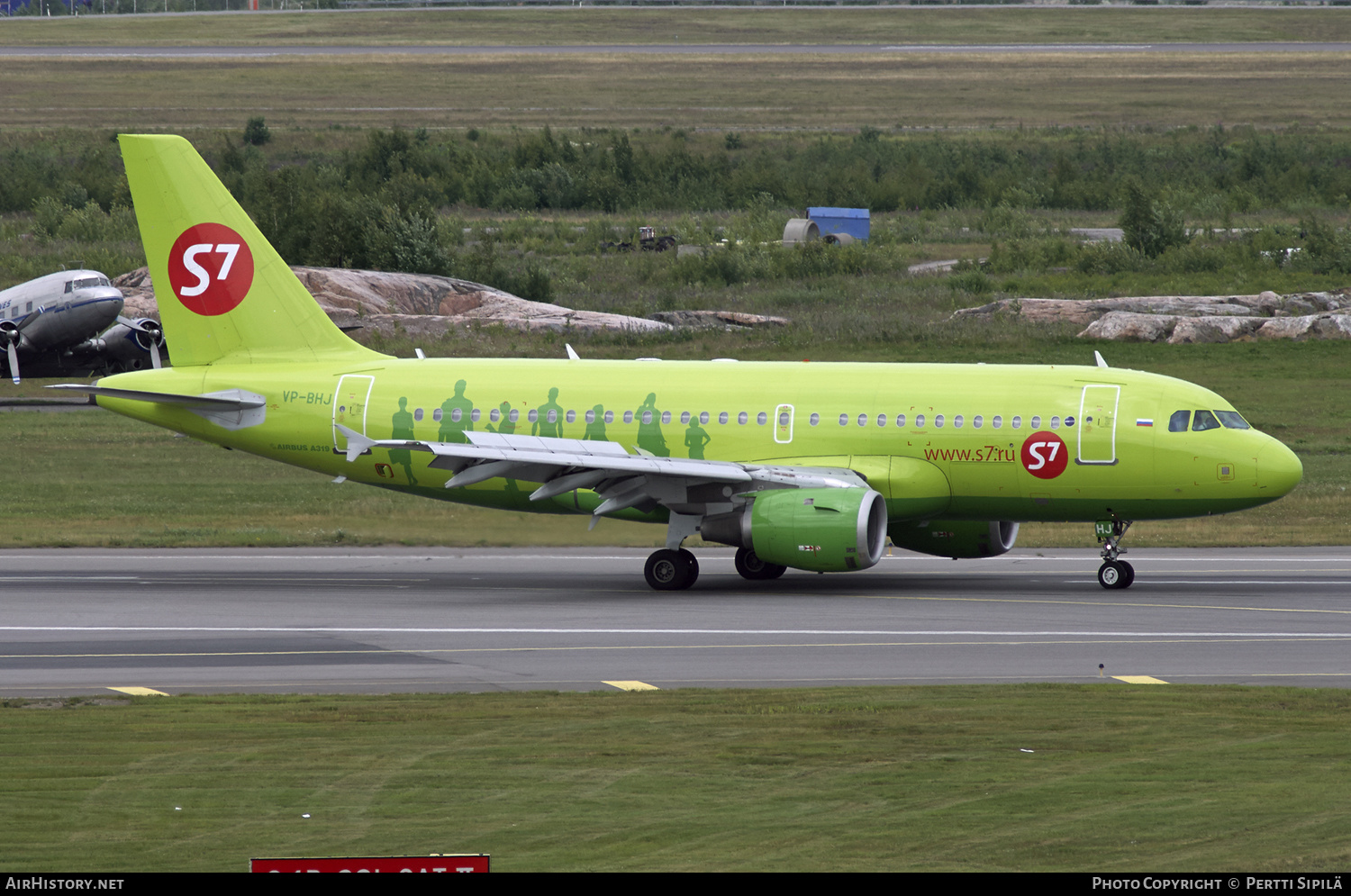 Aircraft Photo of VP-BHJ | Airbus A319-114 | S7 Airlines | AirHistory.net #190269