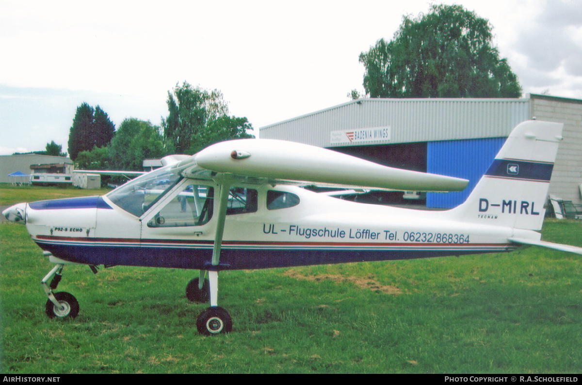 Aircraft Photo of D-MIRL | Tecnam P-92S Echo | AirHistory.net #190271