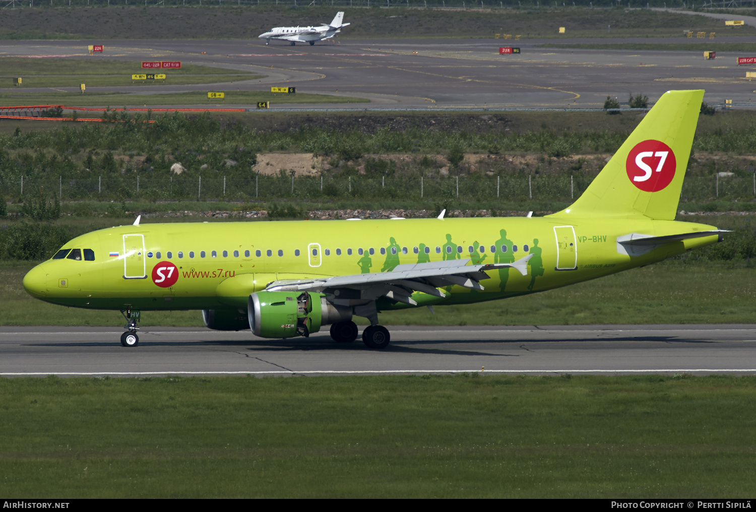 Aircraft Photo of VP-BHV | Airbus A319-114 | S7 Airlines | AirHistory.net #190277