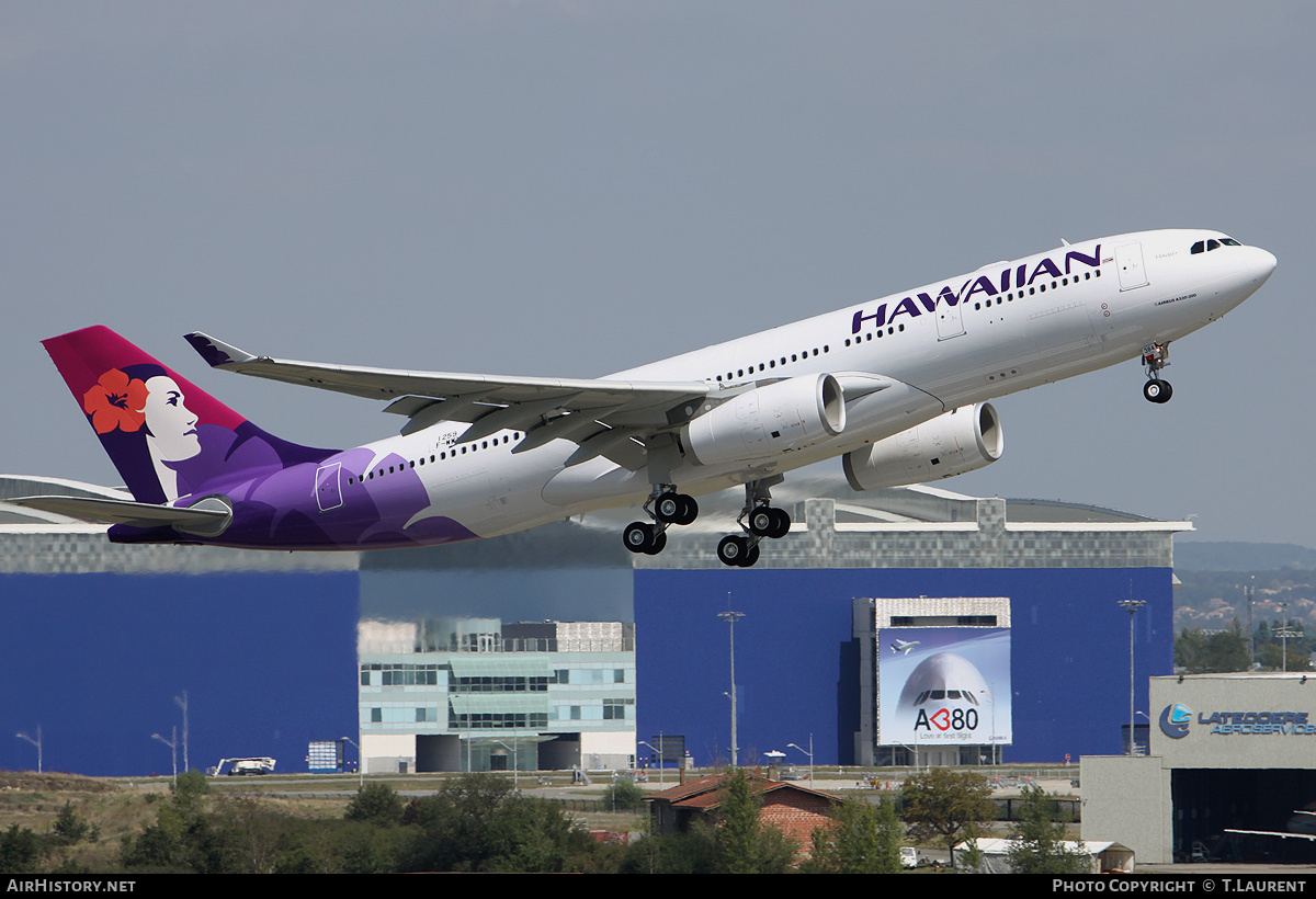 Aircraft Photo of F-WWYV | Airbus A330-243 | Hawaiian Airlines | AirHistory.net #190287