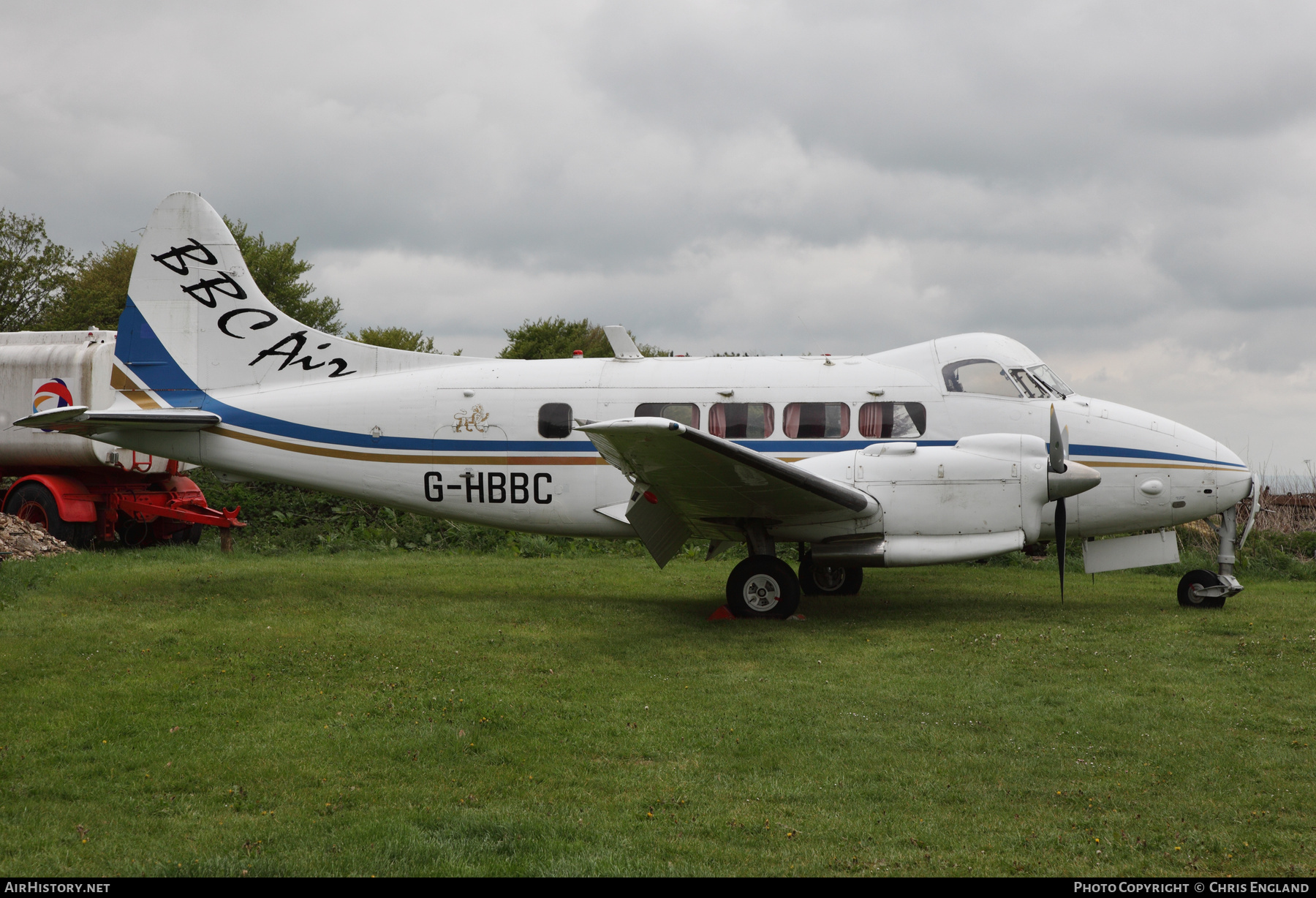 Aircraft Photo of G-HBBC | De Havilland D.H. 104 Dove 8 | BBC Air | AirHistory.net #190290