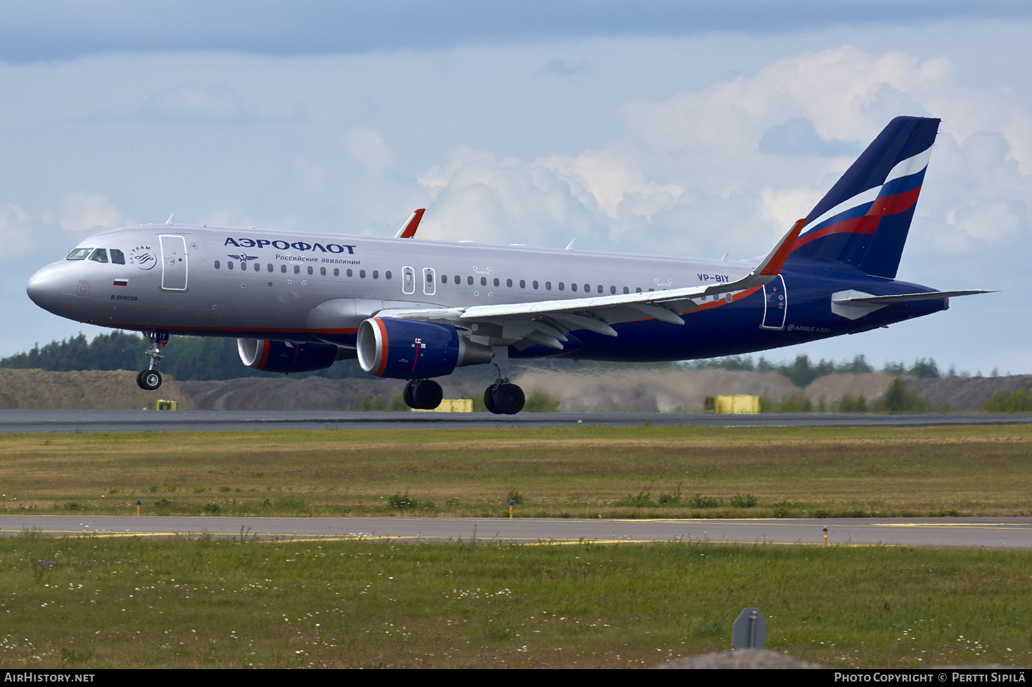 Aircraft Photo of VP-BIY | Airbus A320-214 | Aeroflot - Russian Airlines | AirHistory.net #190299