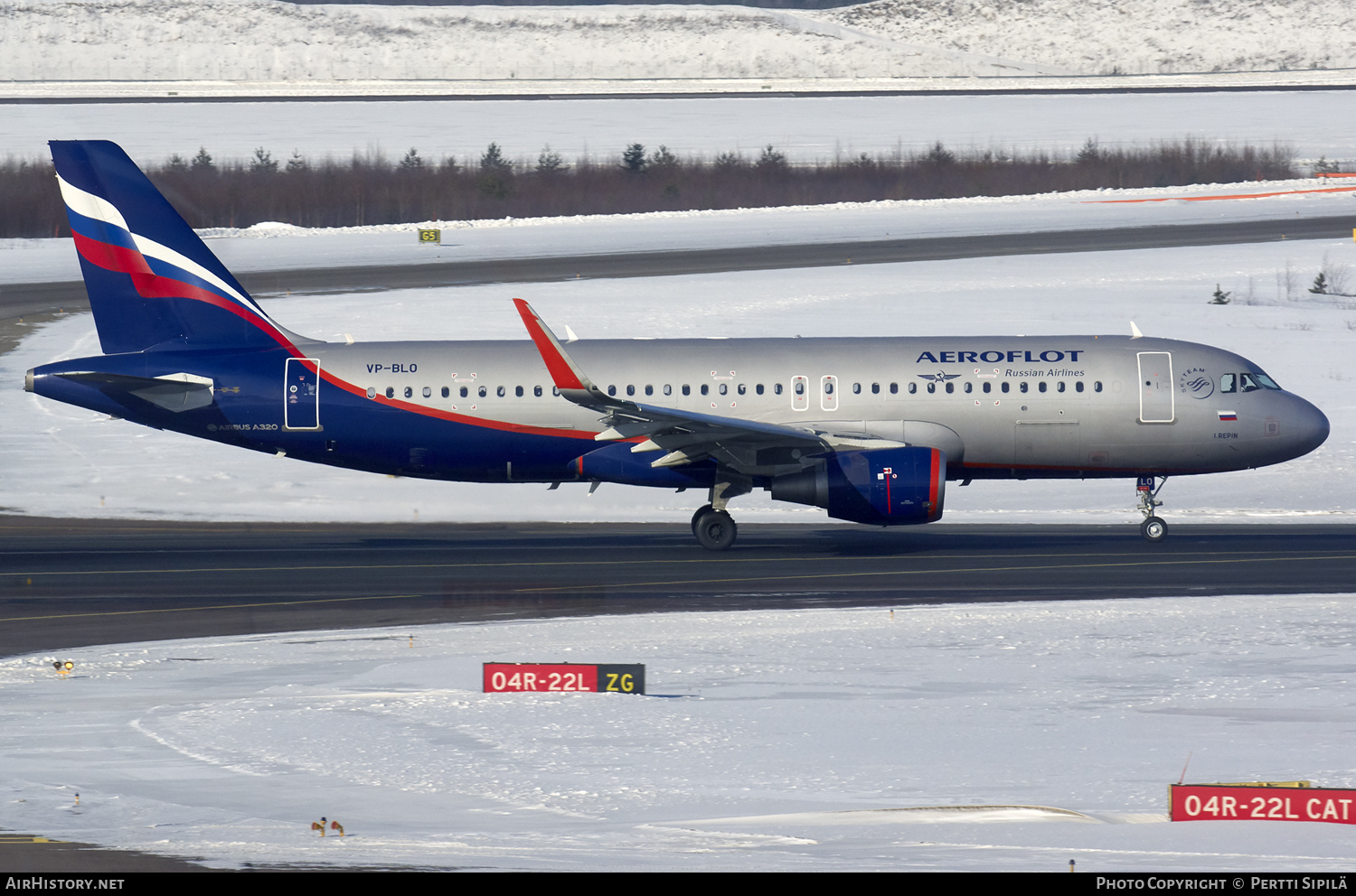 Aircraft Photo of VP-BLO | Airbus A320-214 | Aeroflot - Russian Airlines | AirHistory.net #190310