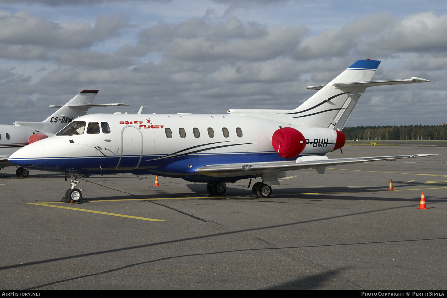 Aircraft Photo of VP-BMH | British Aerospace BAe-125-800B | Polet Flight | AirHistory.net #190313