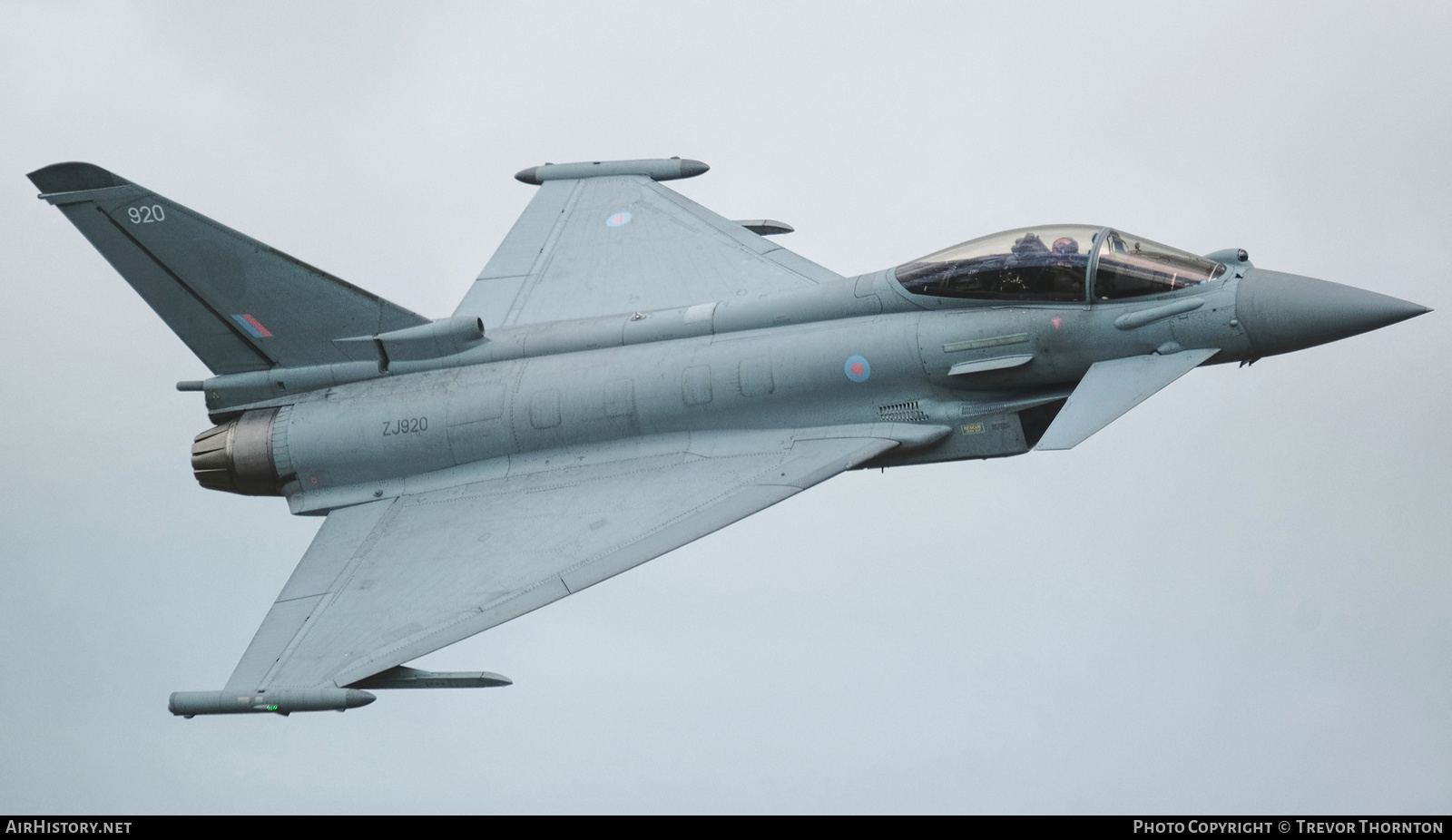 Aircraft Photo of ZJ920 | Eurofighter EF-2000 Typhoon FGR4 | UK - Air Force | AirHistory.net #190314