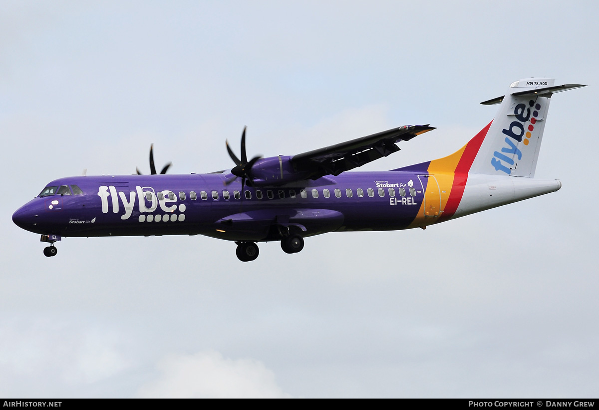 Aircraft Photo of EI-REL | ATR ATR-72-500 (ATR-72-212A) | Flybe | AirHistory.net #190338