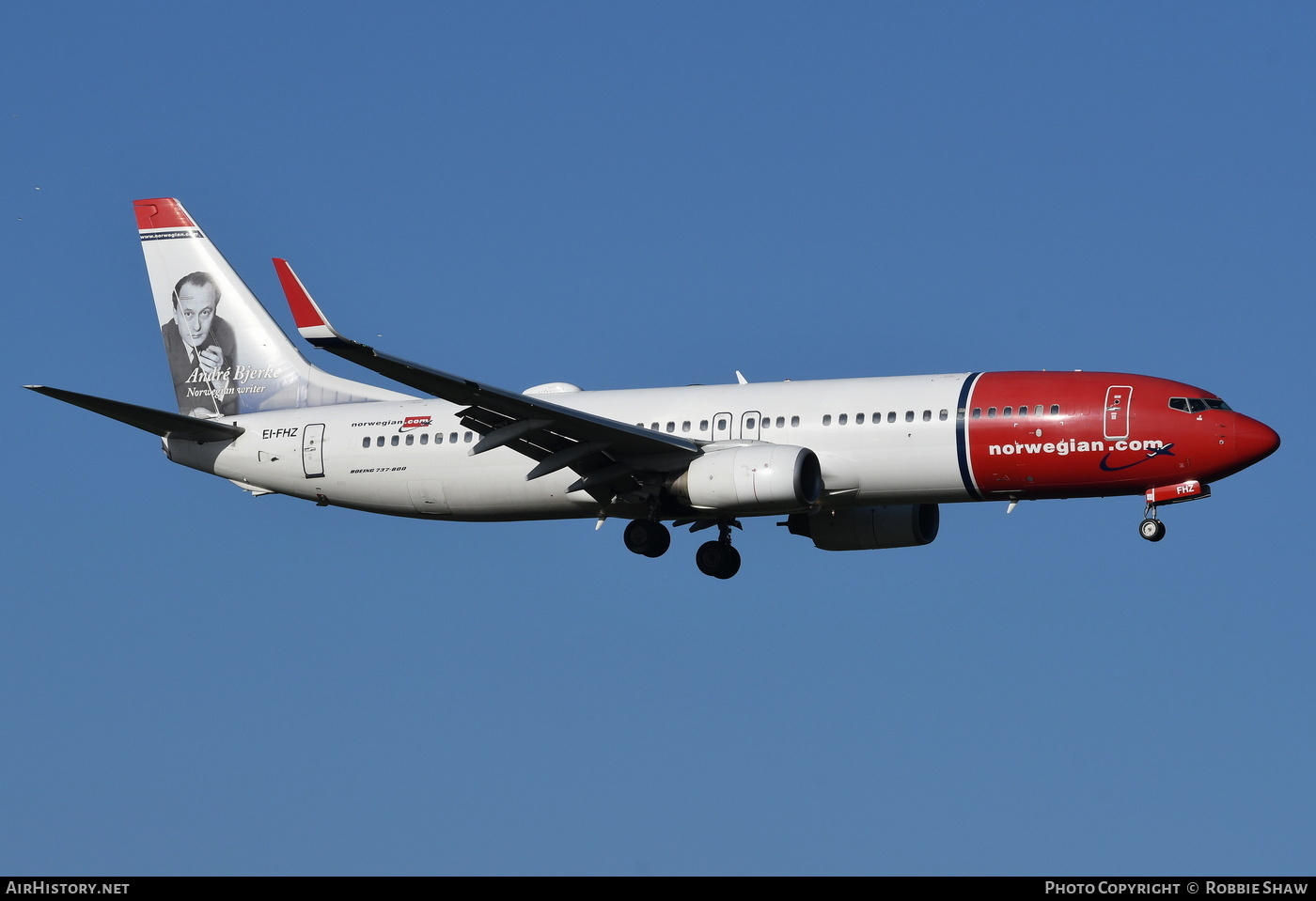Aircraft Photo of EI-FHZ | Boeing 737-8JP | Norwegian | AirHistory.net #190339
