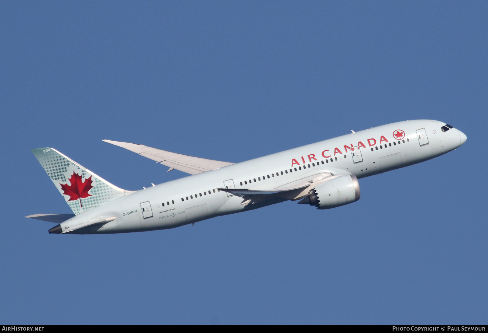 Aircraft Photo of C-GHPV | Boeing 787-8 Dreamliner | Air Canada | AirHistory.net #190345