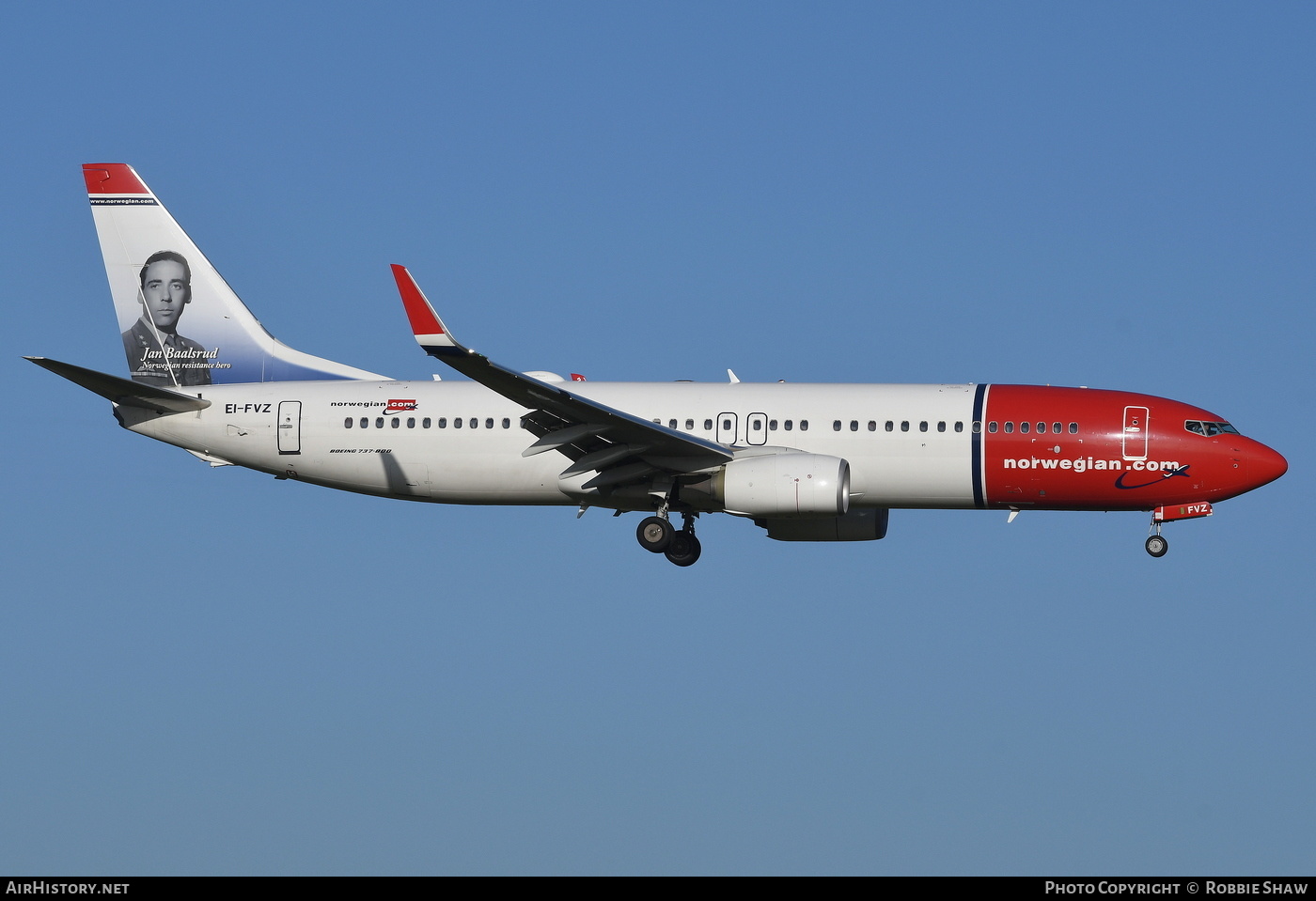 Aircraft Photo of EI-FVZ | Boeing 737-8JP | Norwegian | AirHistory.net #190357