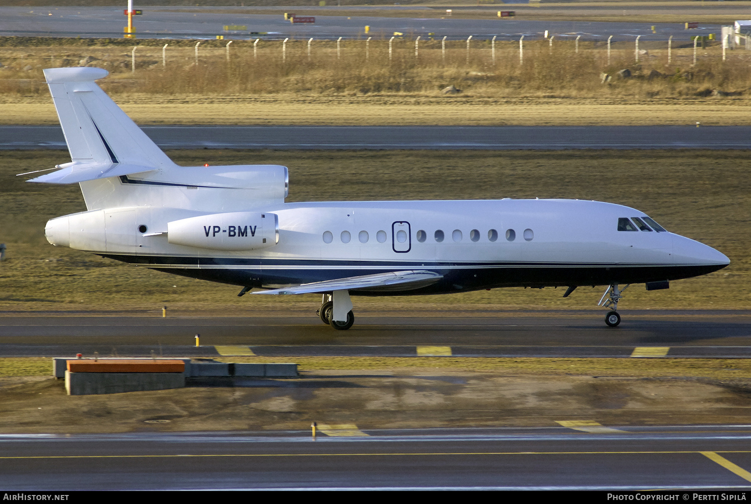 Aircraft Photo of VP-BMV | Dassault Falcon 900C | AirHistory.net #190359