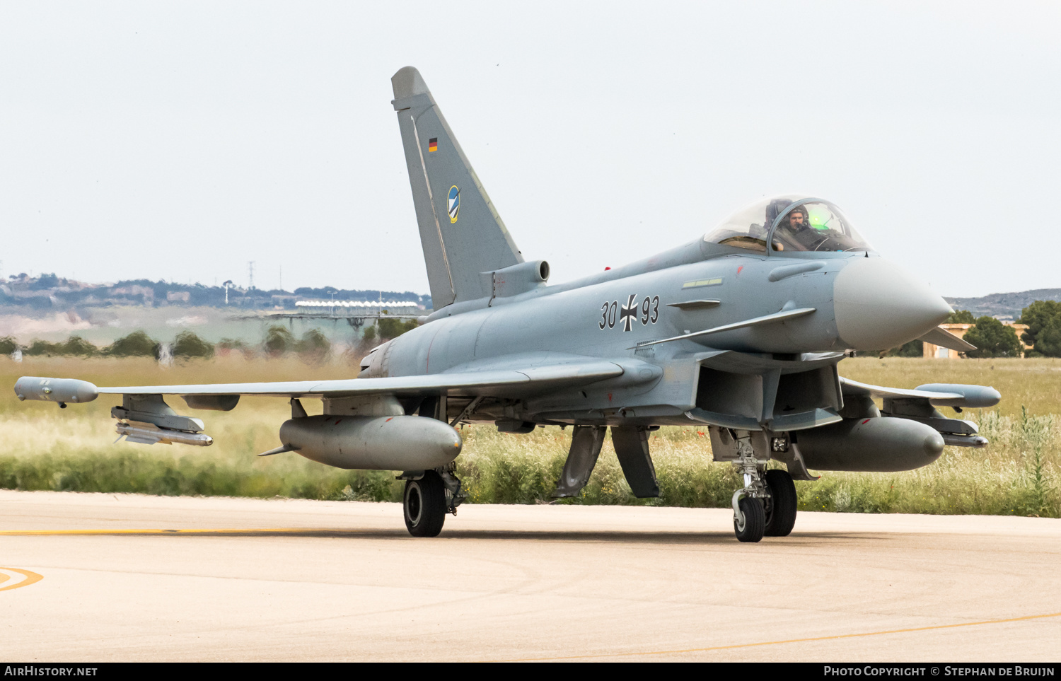 Aircraft Photo of 3093 | Eurofighter EF-2000 Typhoon S | Germany - Air Force | AirHistory.net #190369