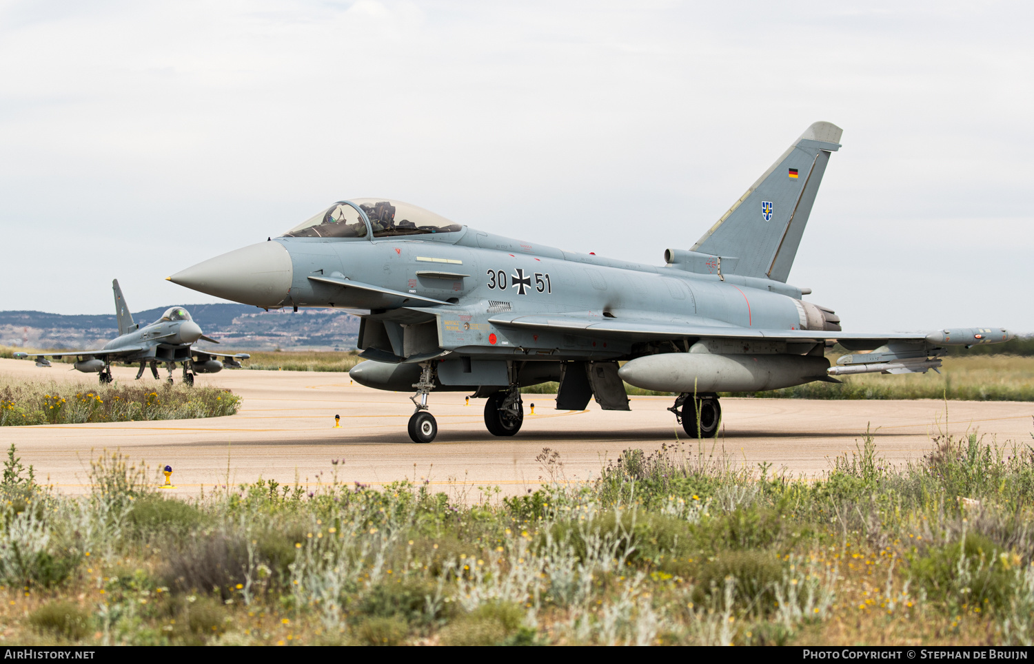 Aircraft Photo of 3051 | Eurofighter EF-2000 Typhoon ... | Germany - Air Force | AirHistory.net #190372