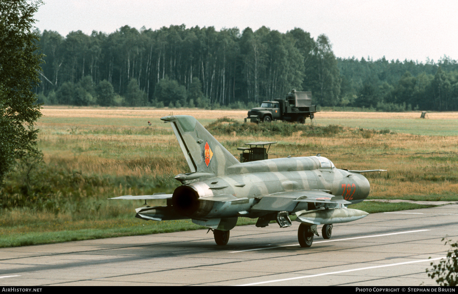 Aircraft Photo of 782 | Mikoyan-Gurevich MiG-21MF-75 | East Germany - Air Force | AirHistory.net #190390