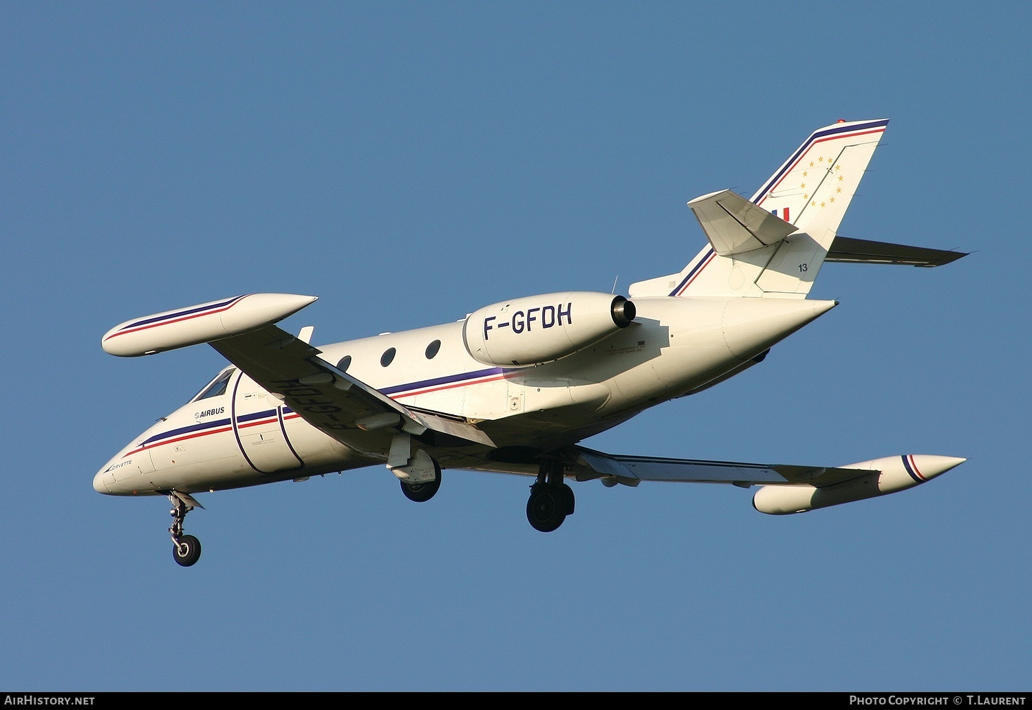 Aircraft Photo of F-GFDH | Aerospatiale SN-601 Corvette 100 | Airbus | AirHistory.net #190394