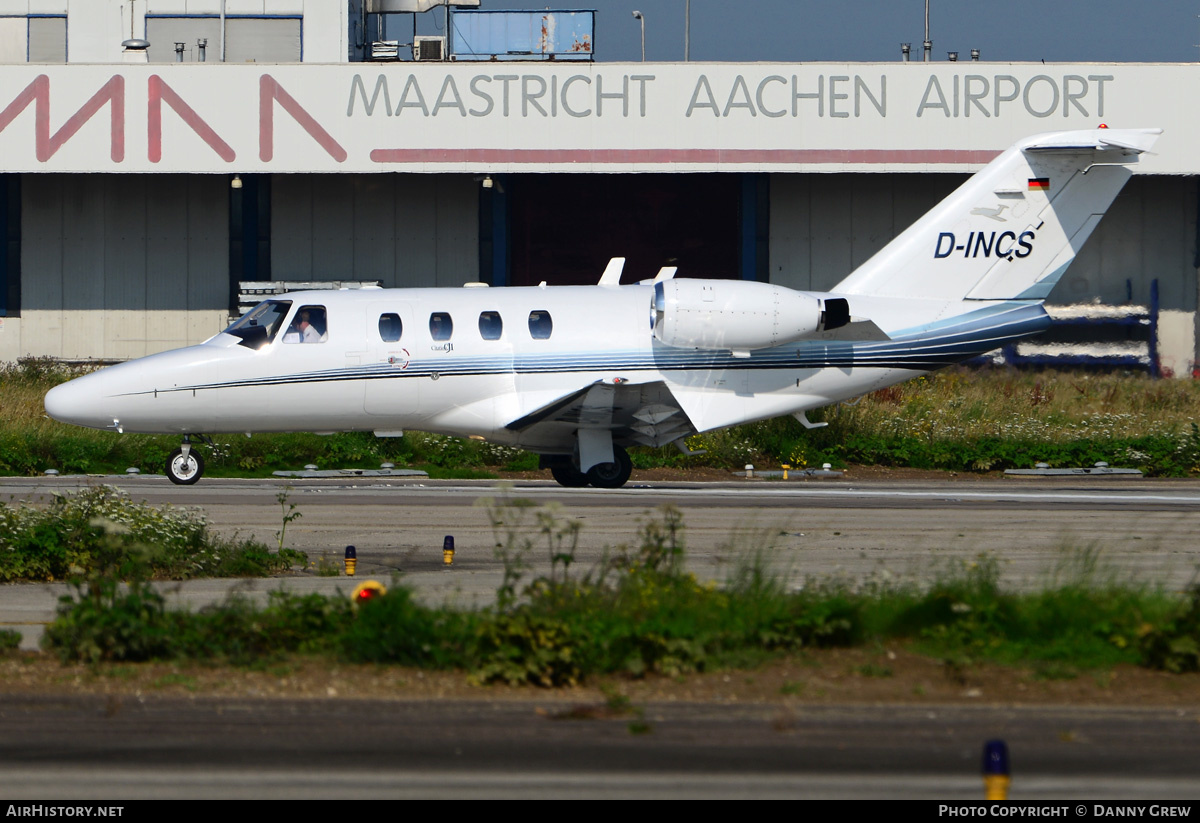 Aircraft Photo of D-INCS | Cessna 525 CitationJet CJ1 | AirHistory.net #190423