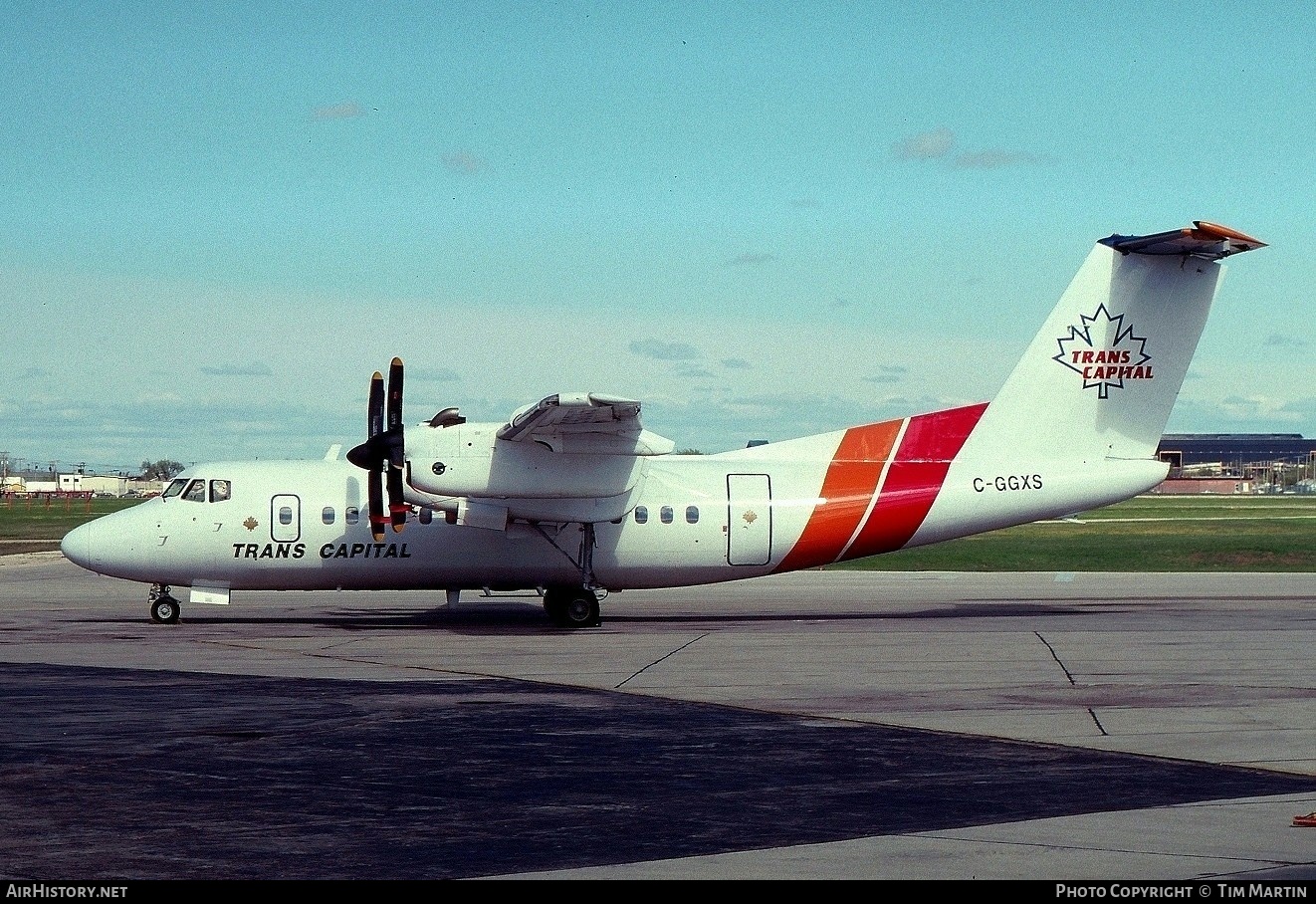 Aircraft Photo of C-GGXS | De Havilland Canada DHC-7-102 Dash 7 | Trans Capital Air | AirHistory.net #190433