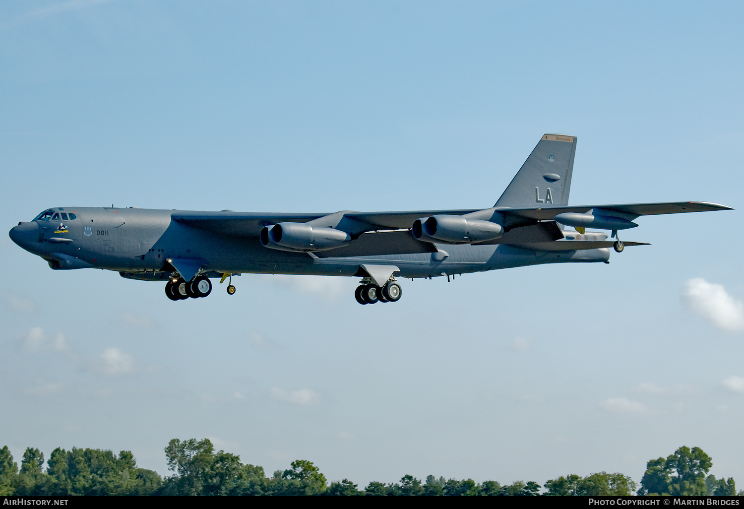 Aircraft Photo of 60-0011 | Boeing B-52H Stratofortress | USA - Air Force | AirHistory.net #190440