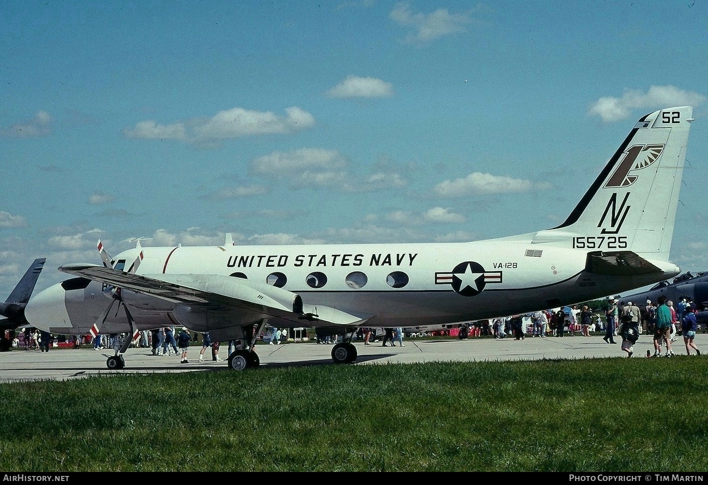 Aircraft Photo of 155725 | Grumman TC-4C Academe (G-159) | USA - Navy | AirHistory.net #190444