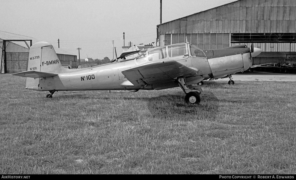 Aircraft Photo of F-BMMR | Morane-Saulnier MS-733 Alcyon | AirHistory.net #190446