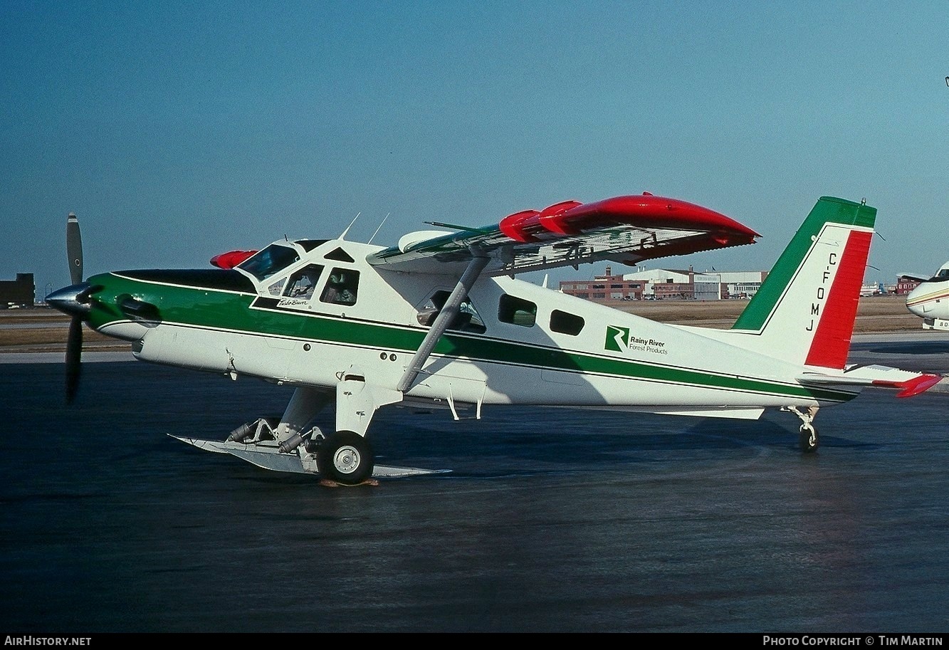 Aircraft Photo of C-FOMJ | De Havilland Canada DHC-2 Turbo Beaver Mk.3 | Rainy River Forest Products | AirHistory.net #190450