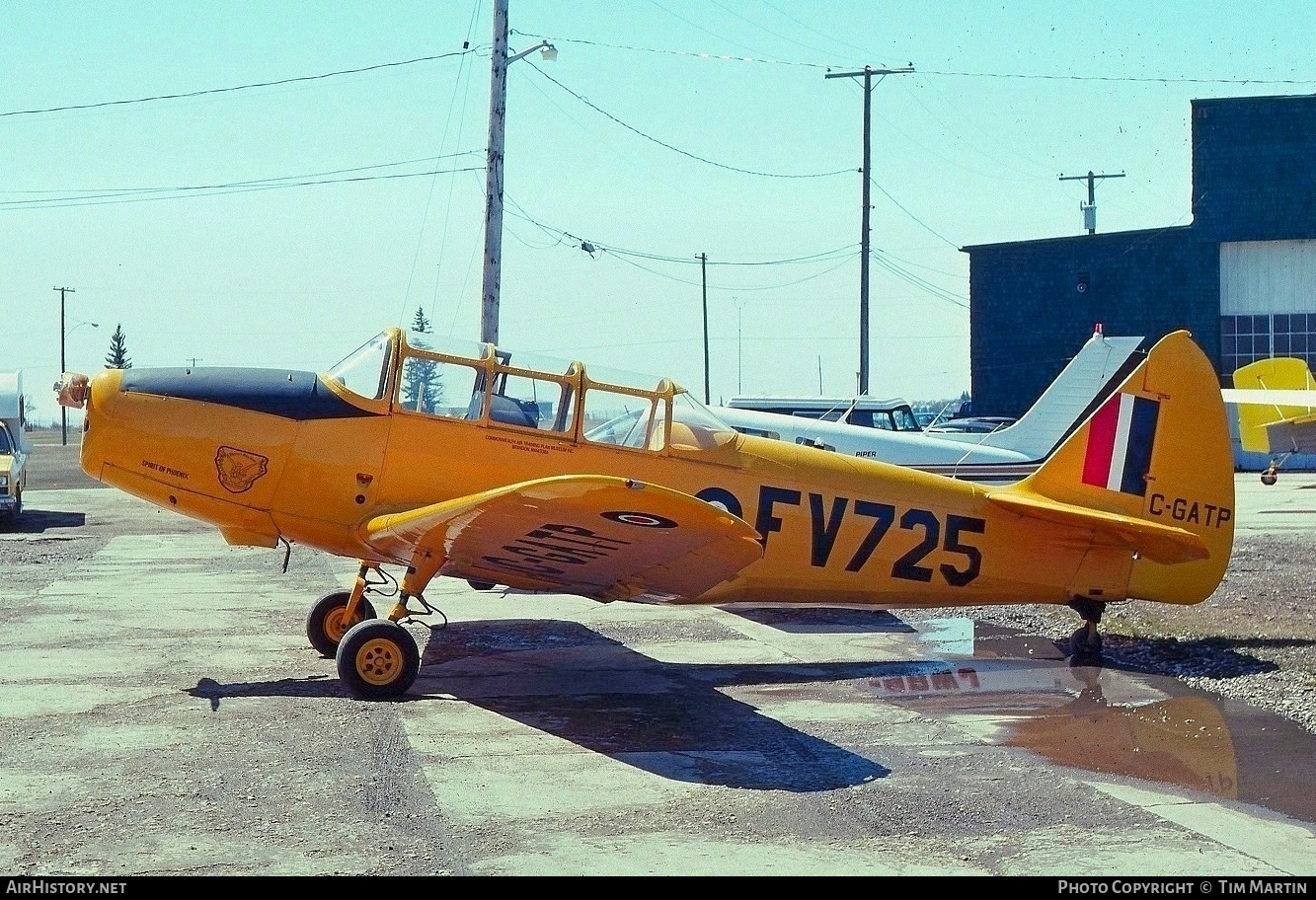 Aircraft Photo of C-GATP / FV725 | Fairchild PT-26A Cornell II | Commonwealth Air Training Plan Museum | Canada - Air Force | AirHistory.net #190451