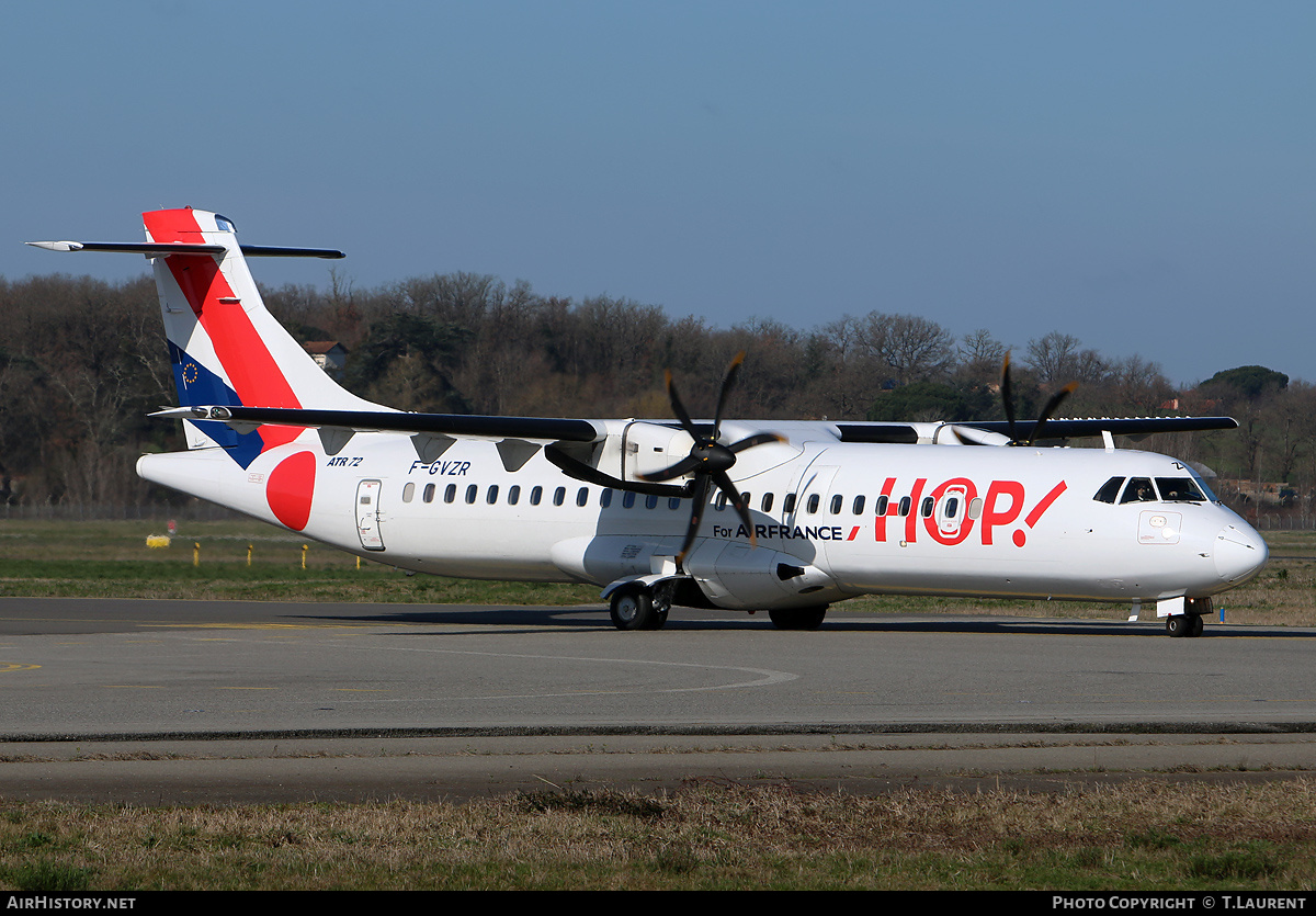Aircraft Photo of F-GVZR | ATR ATR-72-500 (ATR-72-212A) | Hop! | AirHistory.net #190466