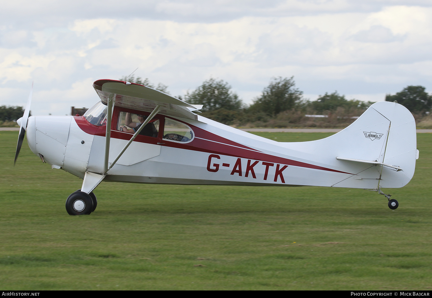Aircraft Photo of G-AKTK | Aeronca 11BC Chief | AirHistory.net #190476