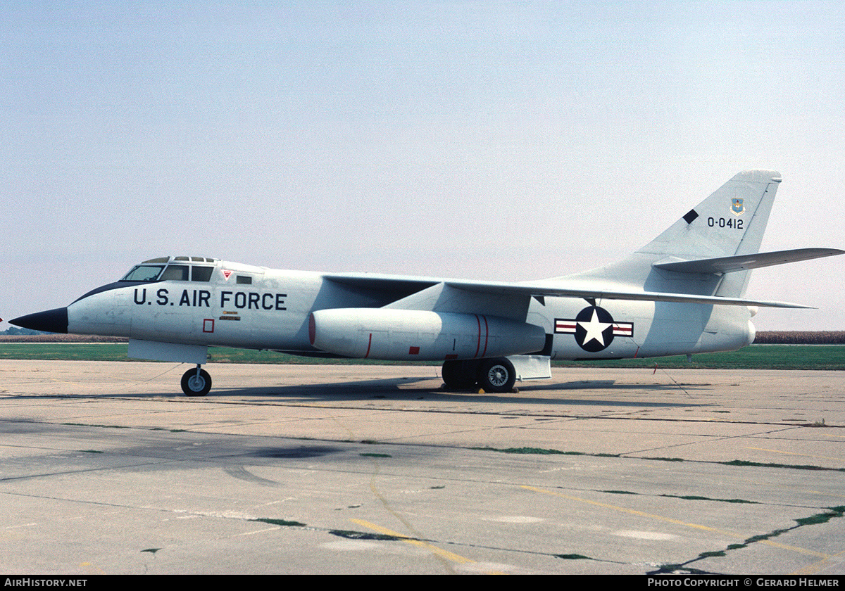 Aircraft Photo of 55-412 / 0-0412 | Douglas WB-66D Destroyer | USA - Air Force | AirHistory.net #190489