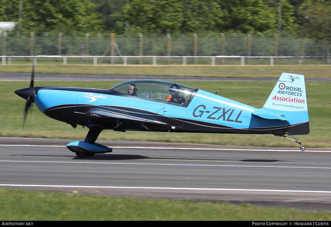 Aircraft Photo of G-ZXLL | Extra EA-300L | The Blades | AirHistory.net #190499