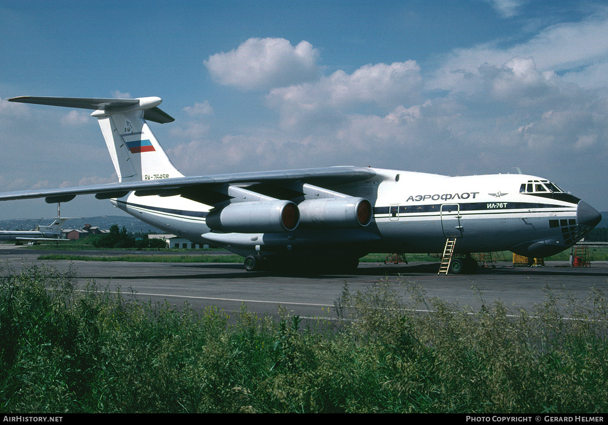 Aircraft Photo of RA-76458 | Ilyushin Il-76T | Aeroflot | AirHistory.net #190507