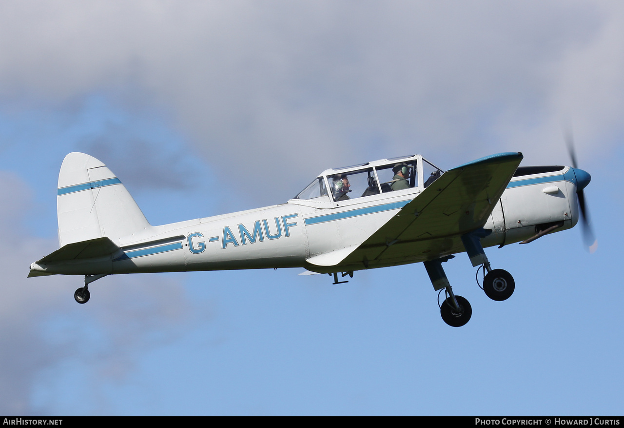 Aircraft Photo of G-AMUF | De Havilland DHC-1 Chipmunk Mk21 | AirHistory.net #190528