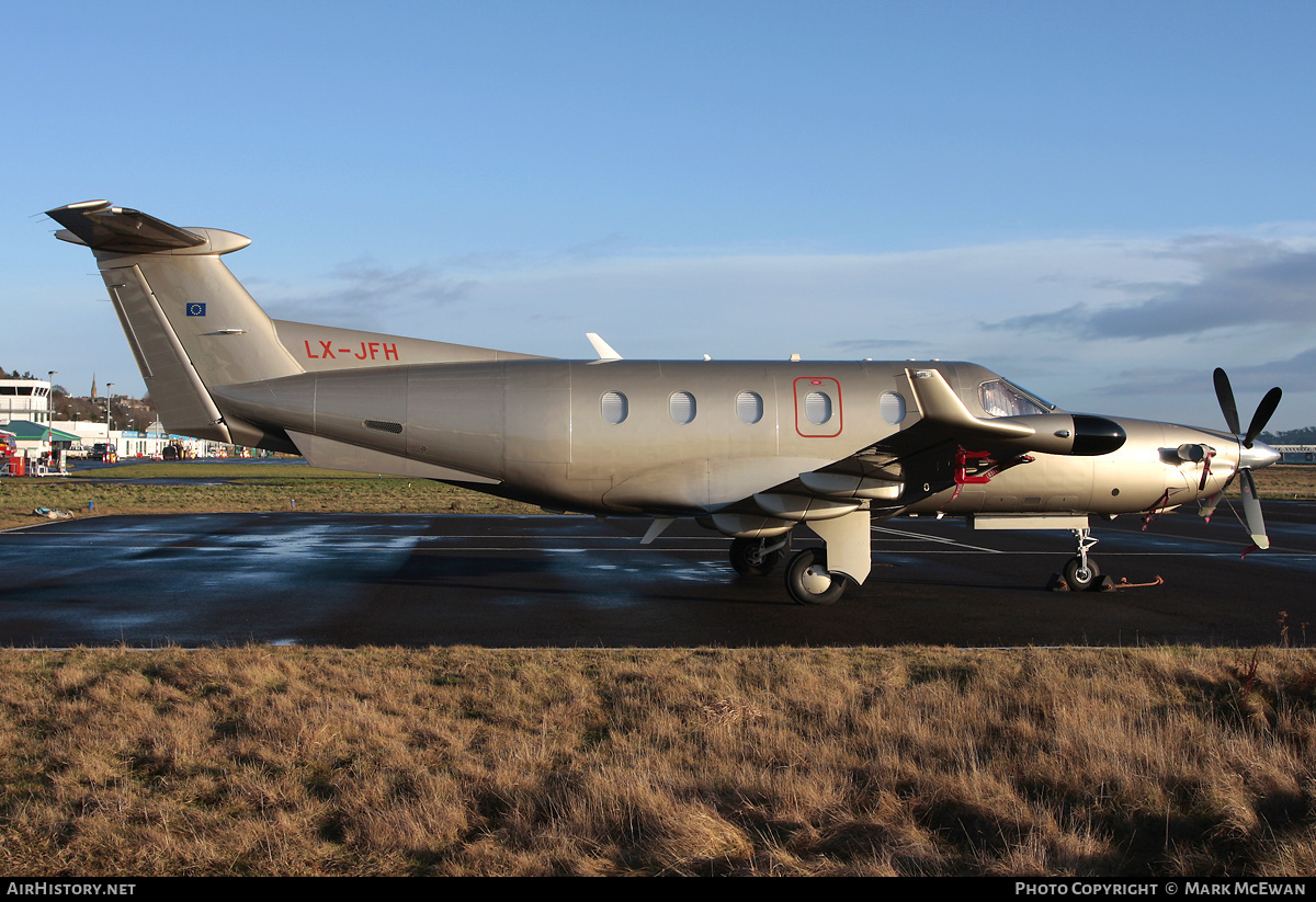 Aircraft Photo of LX-JFH | Pilatus PC-12/45 | AirHistory.net #190541