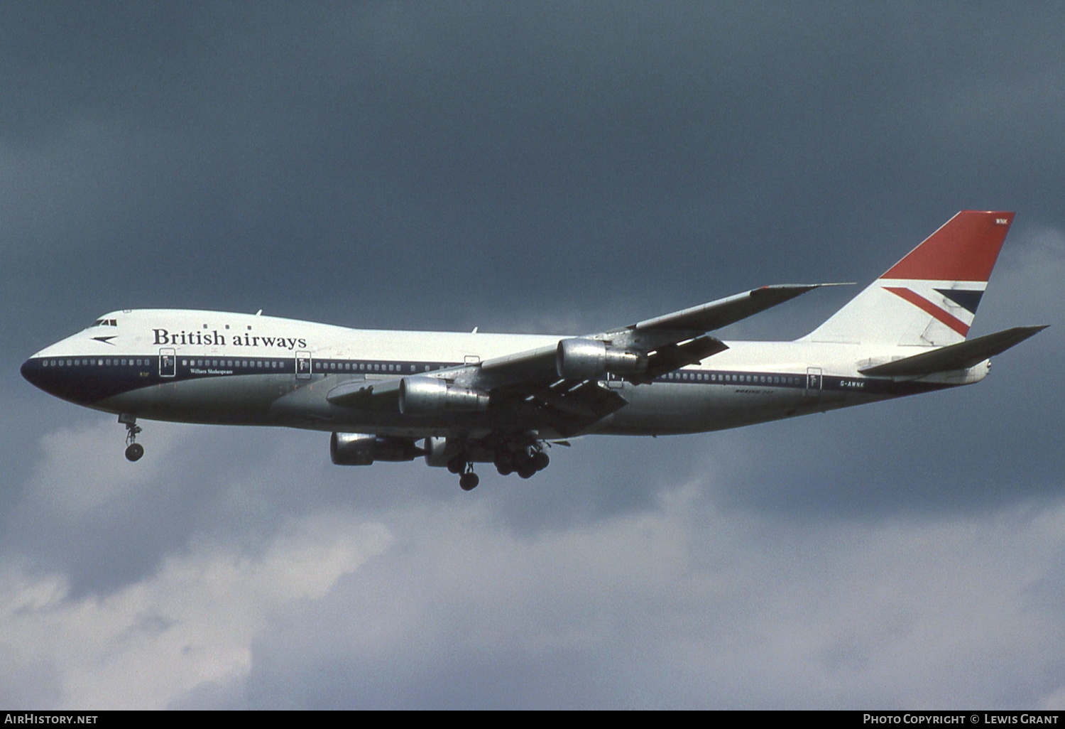 Aircraft Photo of G-AWNK | Boeing 747-136 | British Airways | AirHistory.net #190571