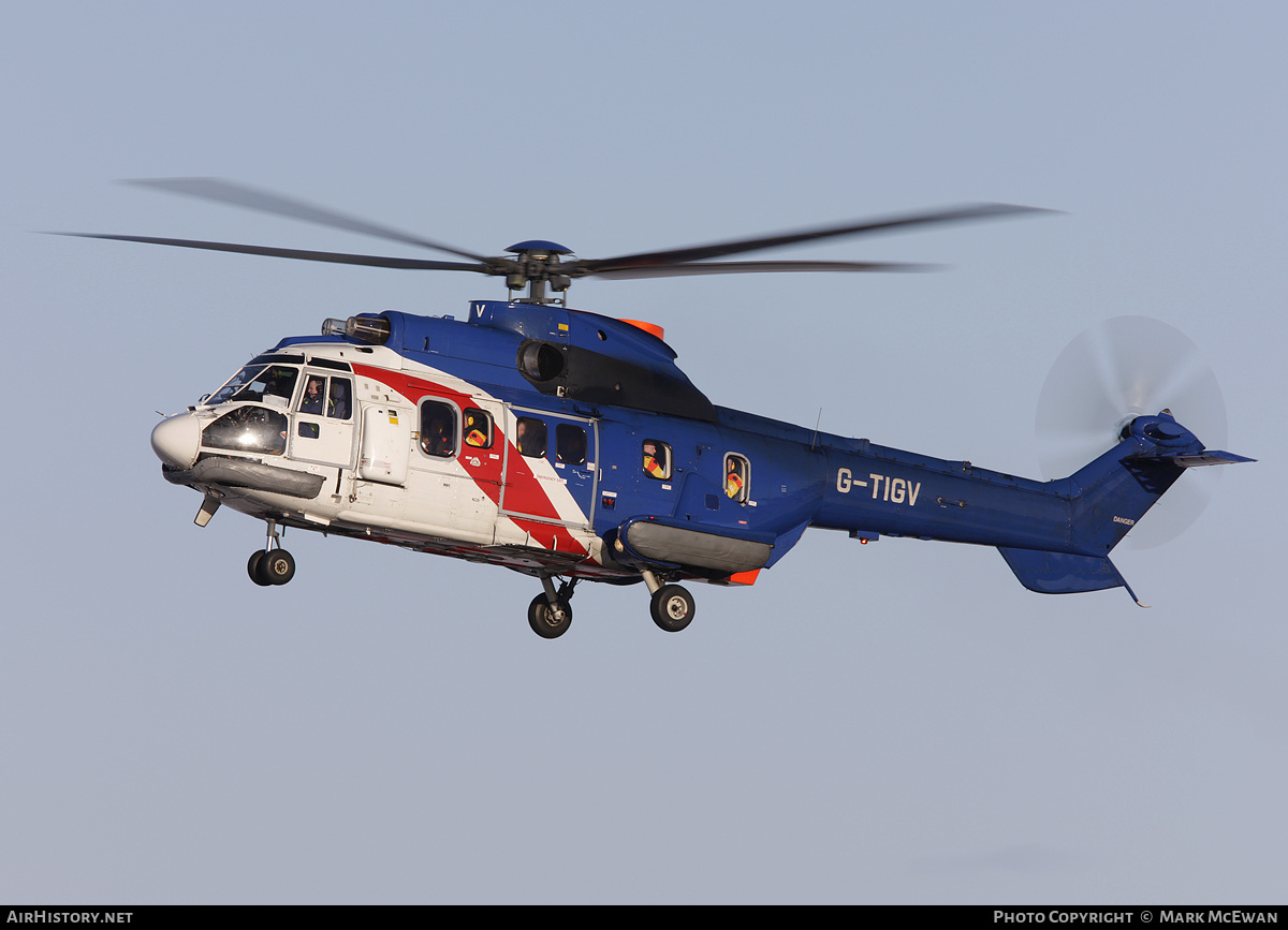 Aircraft Photo of G-TIGV | Aerospatiale AS-332L Super Puma | Bristow Helicopters | AirHistory.net #190577