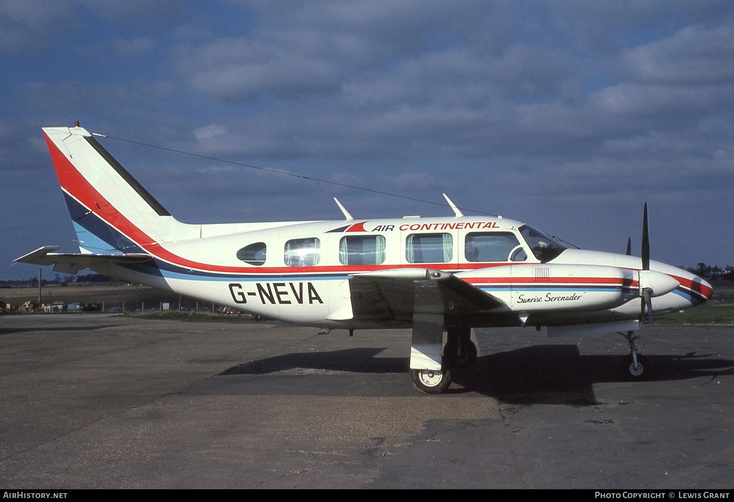 Aircraft Photo of G-NEVA | Piper PA-31-310 Navajo | Air Continental | AirHistory.net #190585