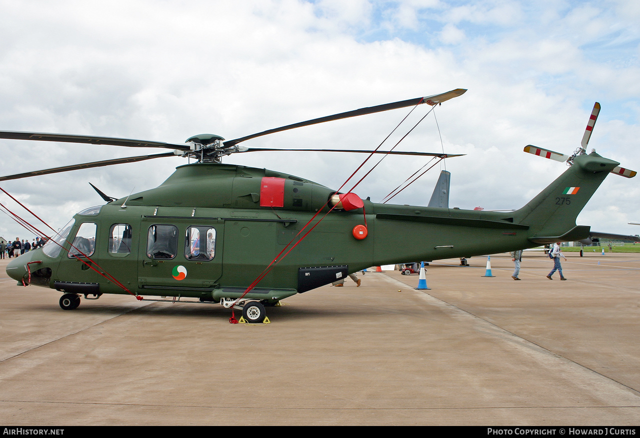 Aircraft Photo of 275 | AgustaWestland AW-139 | Ireland - Air Force | AirHistory.net #190588