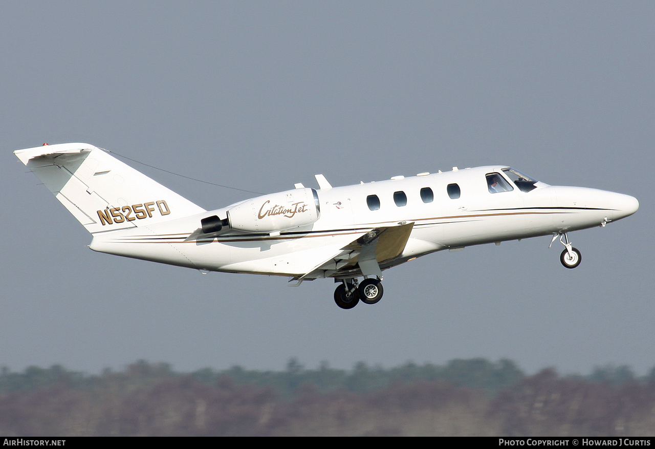 Aircraft Photo of N525FD | Cessna 525 CitationJet | AirHistory.net #190591