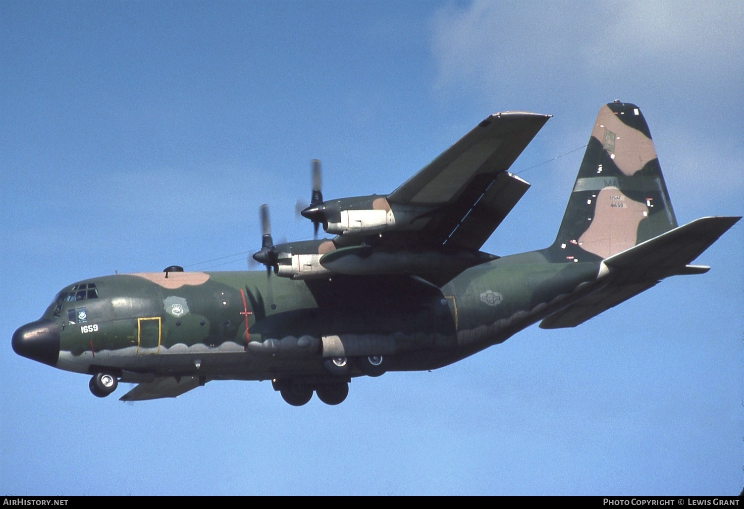 Aircraft Photo of 74-1659 / 41659 | Lockheed C-130H Hercules | USA - Air Force | AirHistory.net #190599