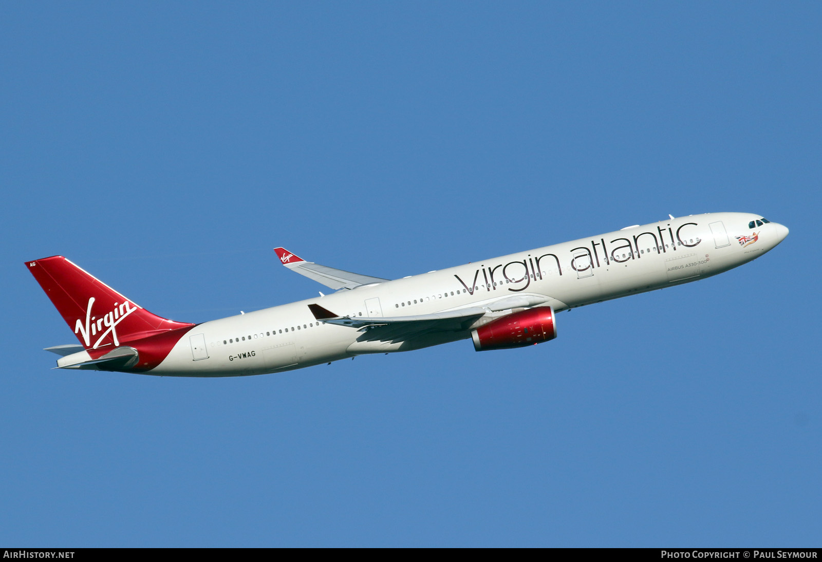 Aircraft Photo of G-VWAG | Airbus A330-343 | Virgin Atlantic Airways | AirHistory.net #190600