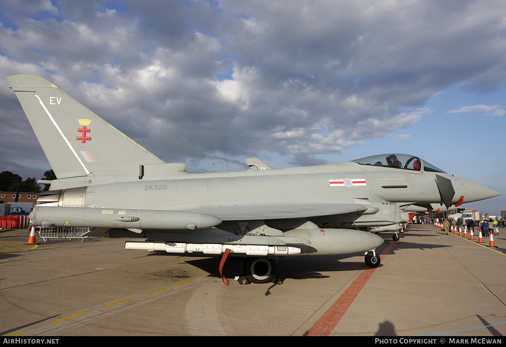 Aircraft Photo of ZK320 | Eurofighter EF-2000 Typhoon FGR4 | UK - Air Force | AirHistory.net #190609